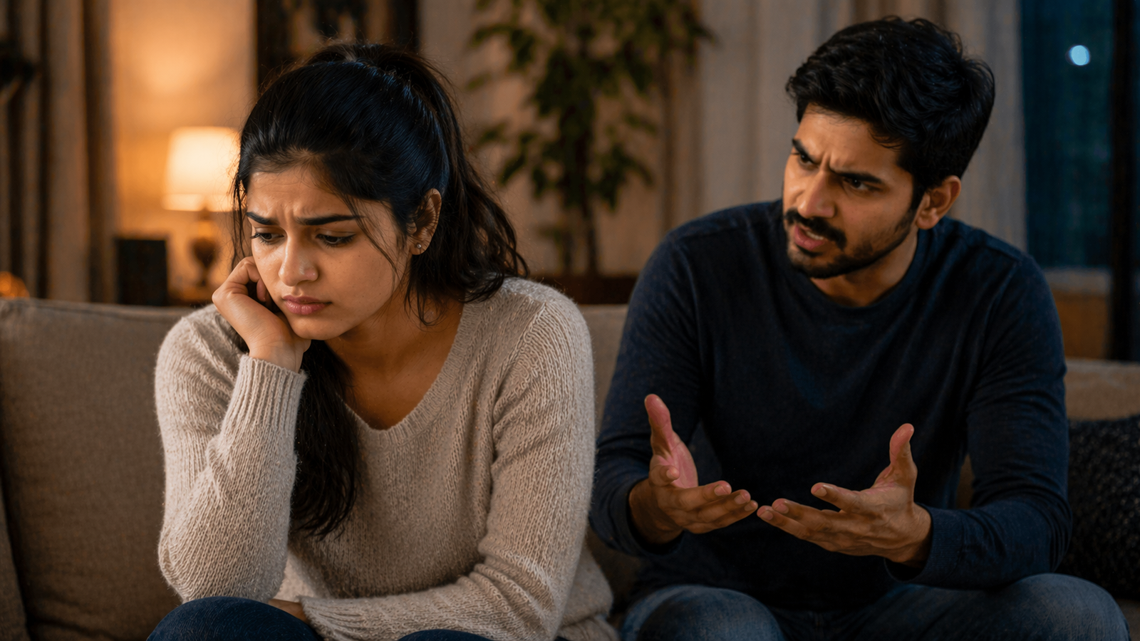 toxic relationship emotional stress couple arguing